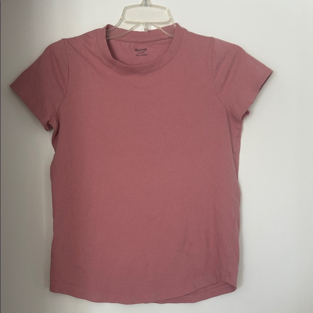 Madewell Dusty Rose Short Sleeve Tee